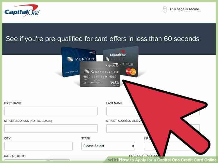 Image intitulée Appliquer pour un Capital One Carte de Crédit en Ligne l